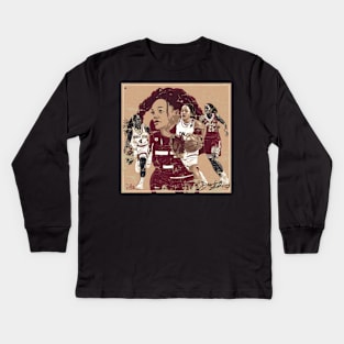 Dawn Staley the basketball legend Kids Long Sleeve T-Shirt